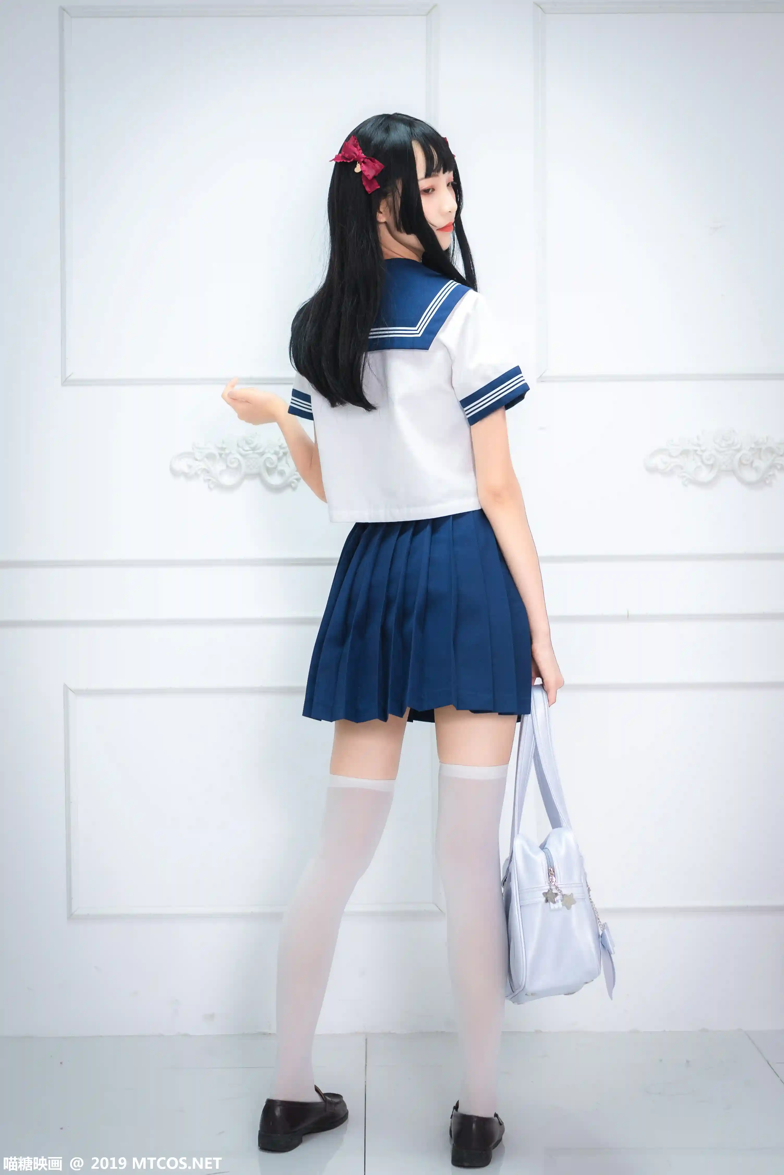 喵糖映画 VOL.012 [44P-379M]制服, 可爱, 喵糖映画, 白丝, 美腿