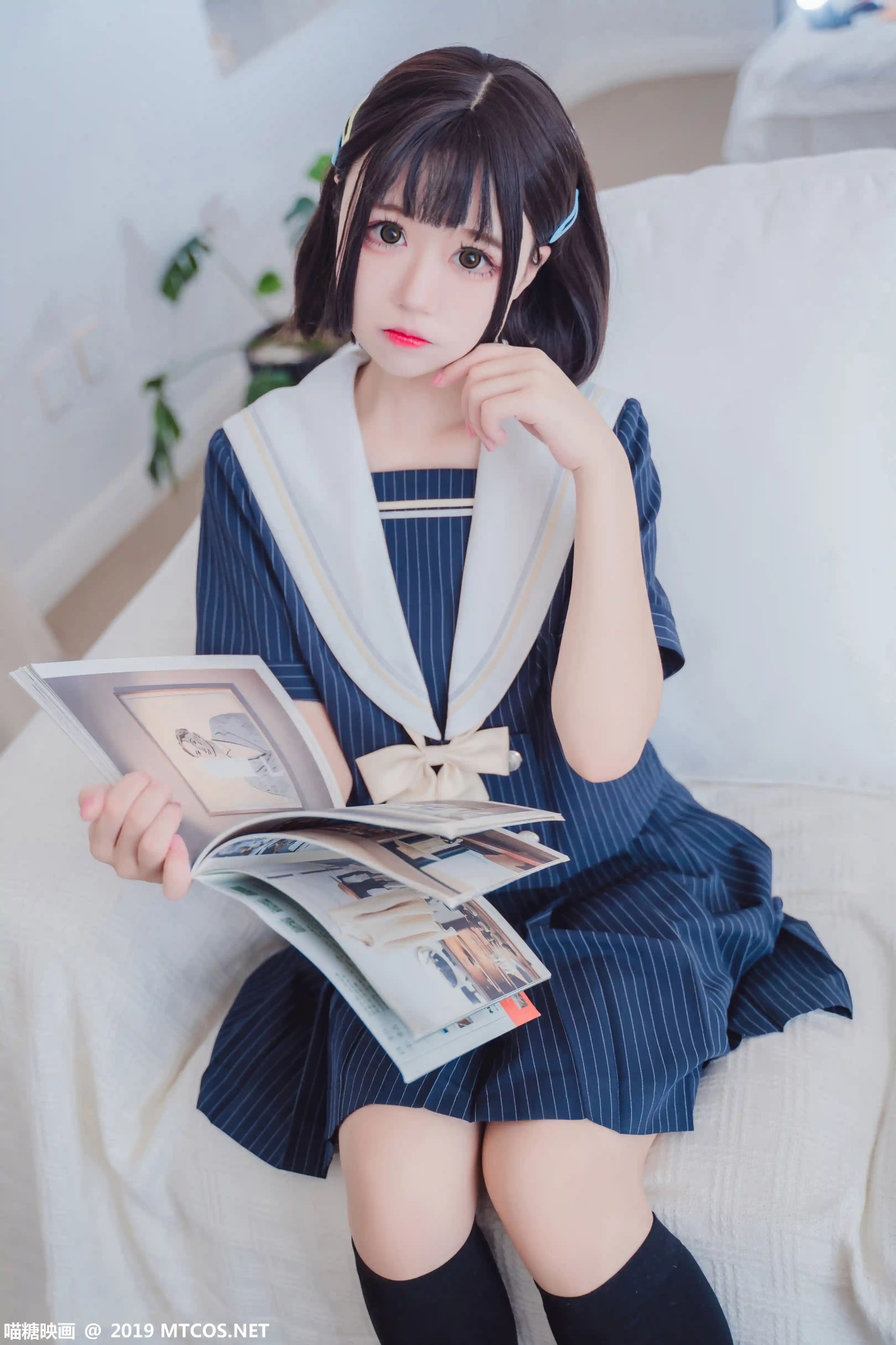 喵糖映画 VOL.013 [40P-431M]制服, 可爱, 喵糖映画, 黑丝