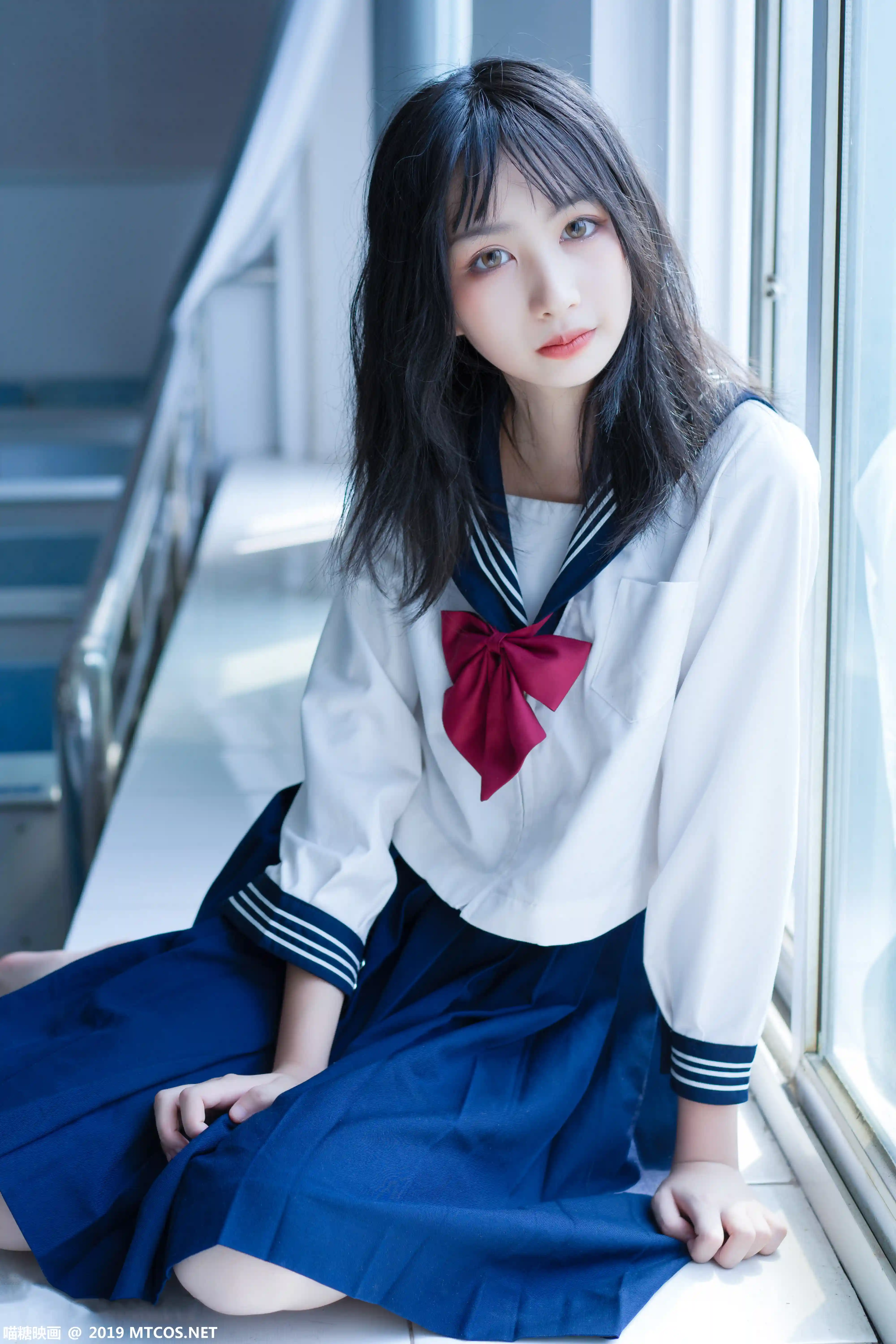 喵糖映画 VOL.014 [43P-335M]制服, 可爱, 喵糖映画, 学生装, 黑丝