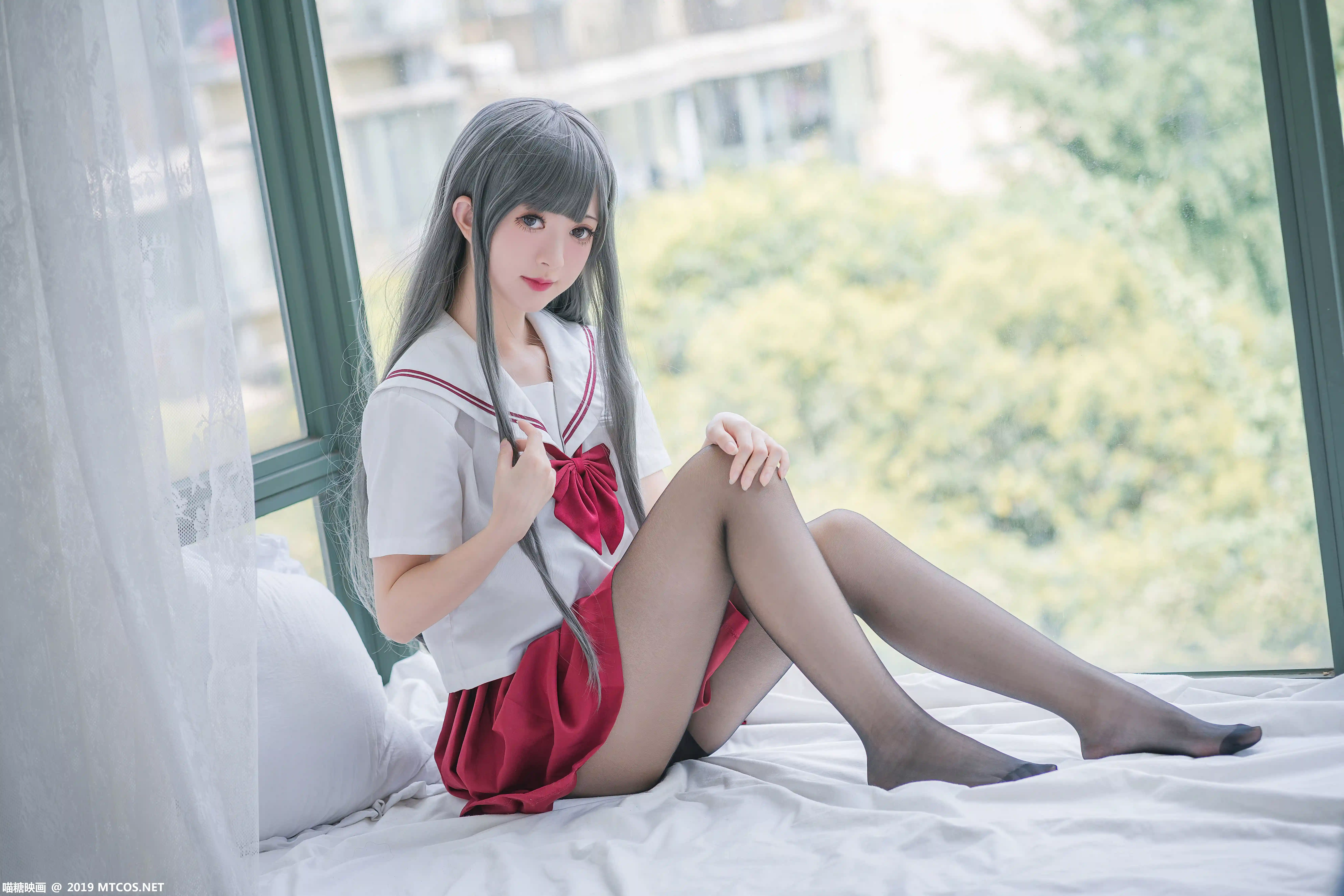 喵糖映画 VOL.017 [40P-900M]制服, 可爱, 喵糖映画, 美腿, 黑丝