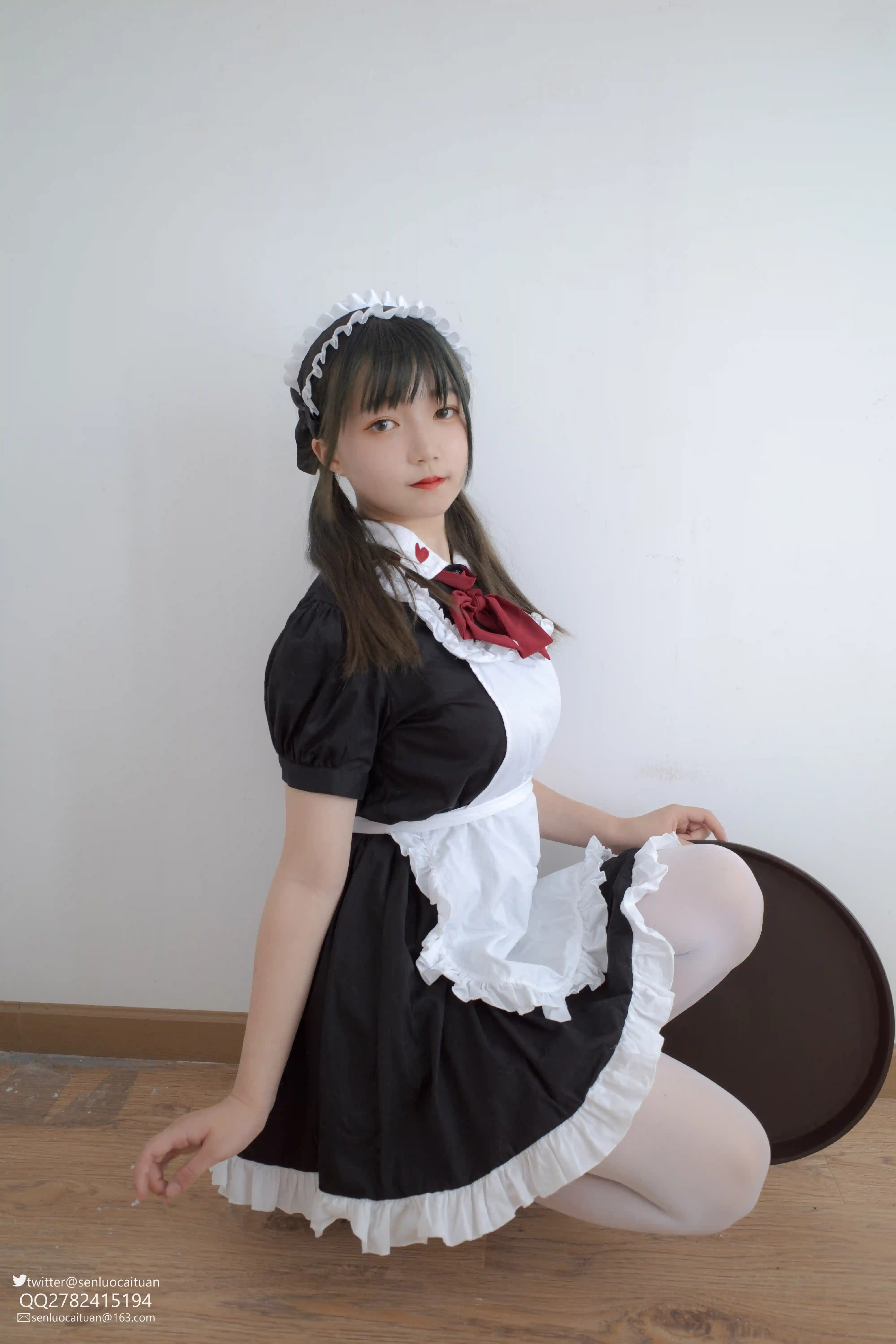 JKFUN GG-02 [101P1V-2.09G]GG, JKFUN, 可爱, 女仆装, 森萝财团, 白丝, 美腿