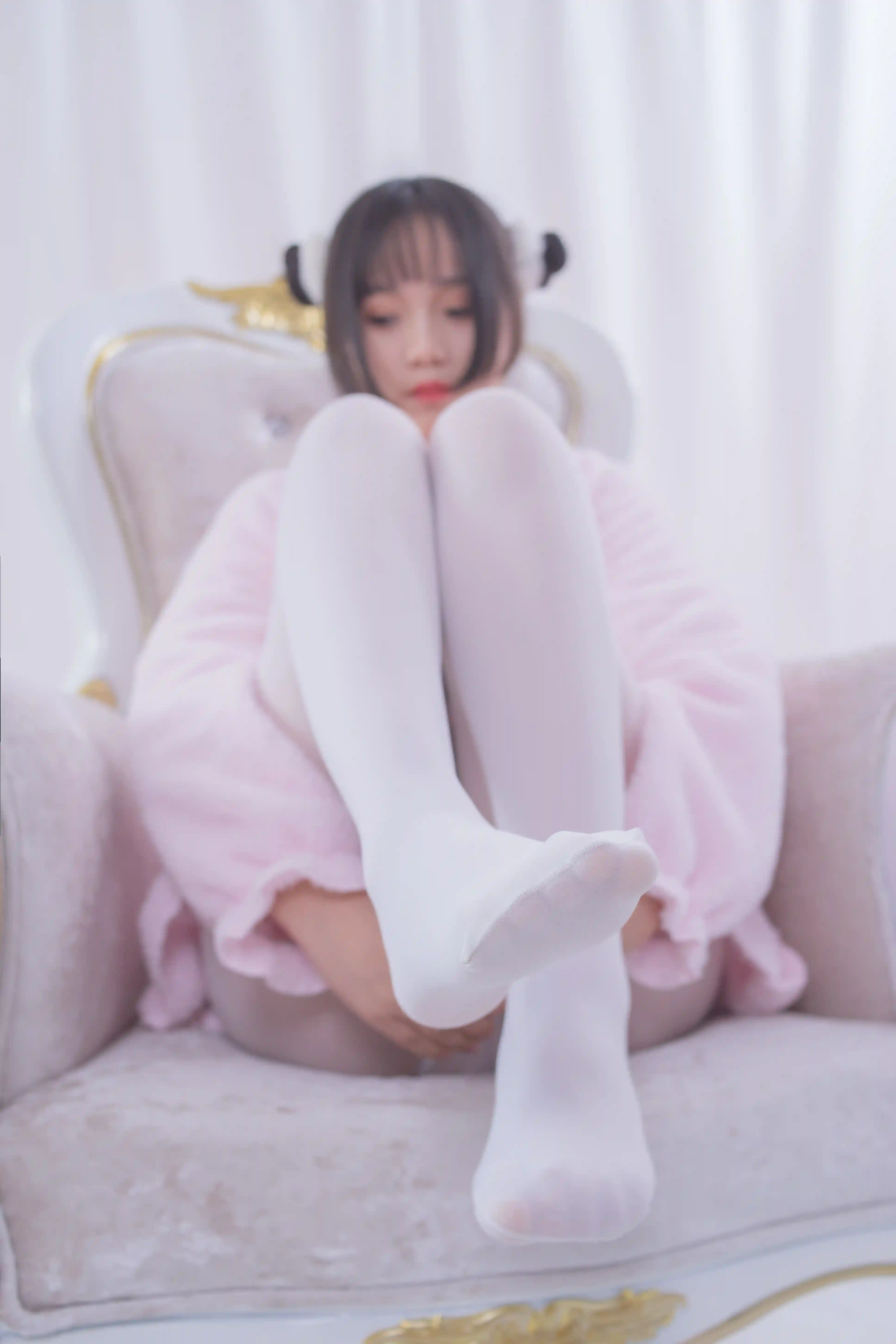 轻兰映画 VOL.017 [77P-380M]可爱, 白丝, 美腿, 美足, 轻兰映画