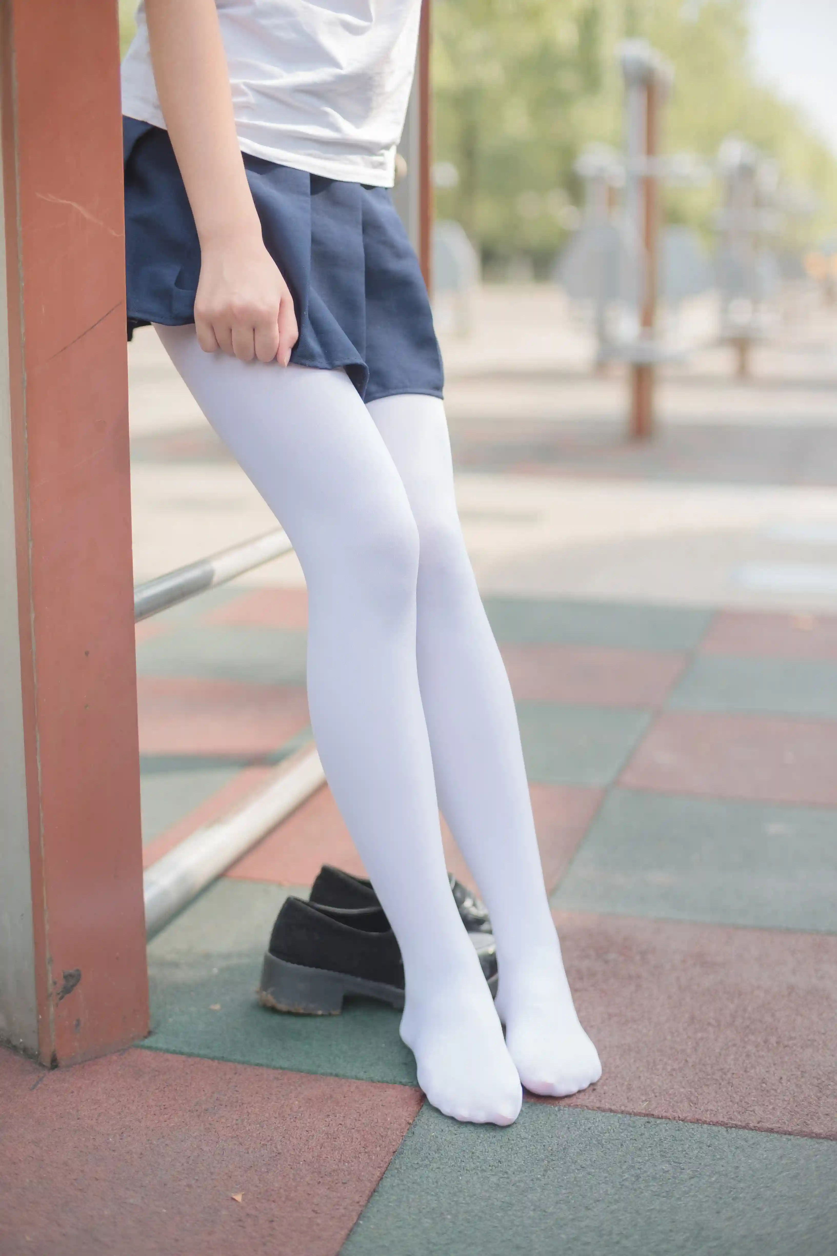森萝财团 BETA-001 [91P-153M]校服, 白丝, 美腿