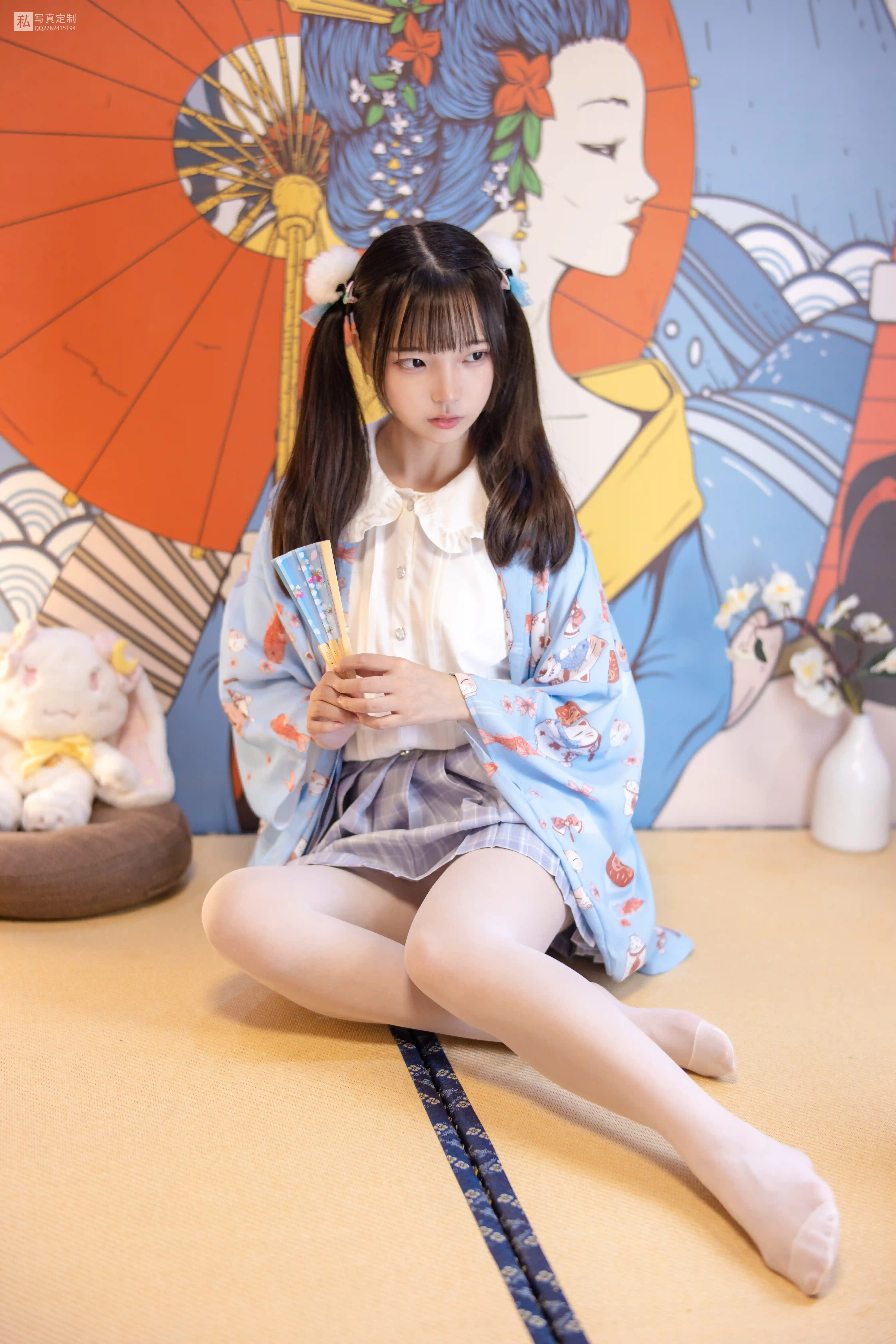 JKFUN-027 [65P1V-2.46G]JKFUN, 可爱, 森萝财团, 白丝, 美腿, 美足