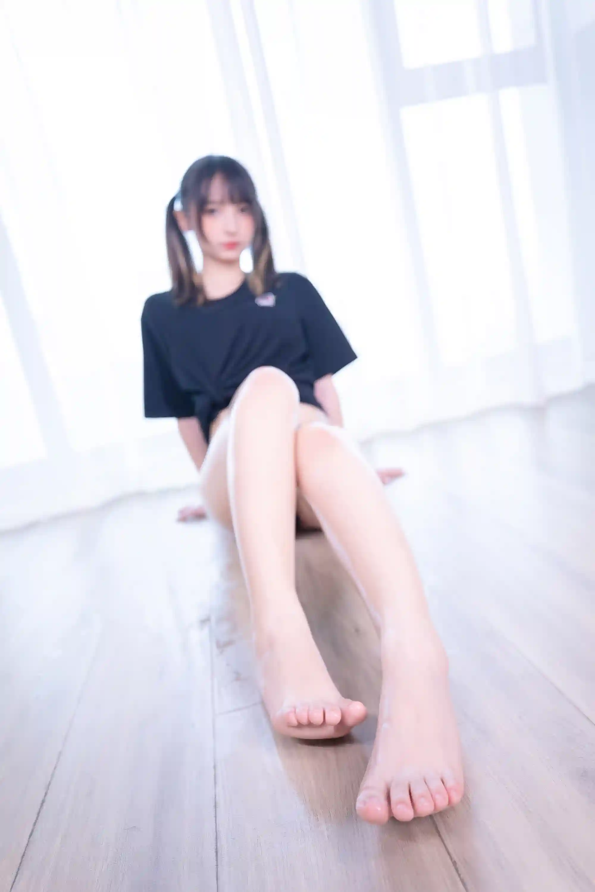 神楽坂真冬 第三季 序号31：牛仔裤女孩《牛仔狂热》 [150P2V-802MB]内衣, 双马尾, 白丝, 神楽坂真冬, 美腿, 美足, 肉丝