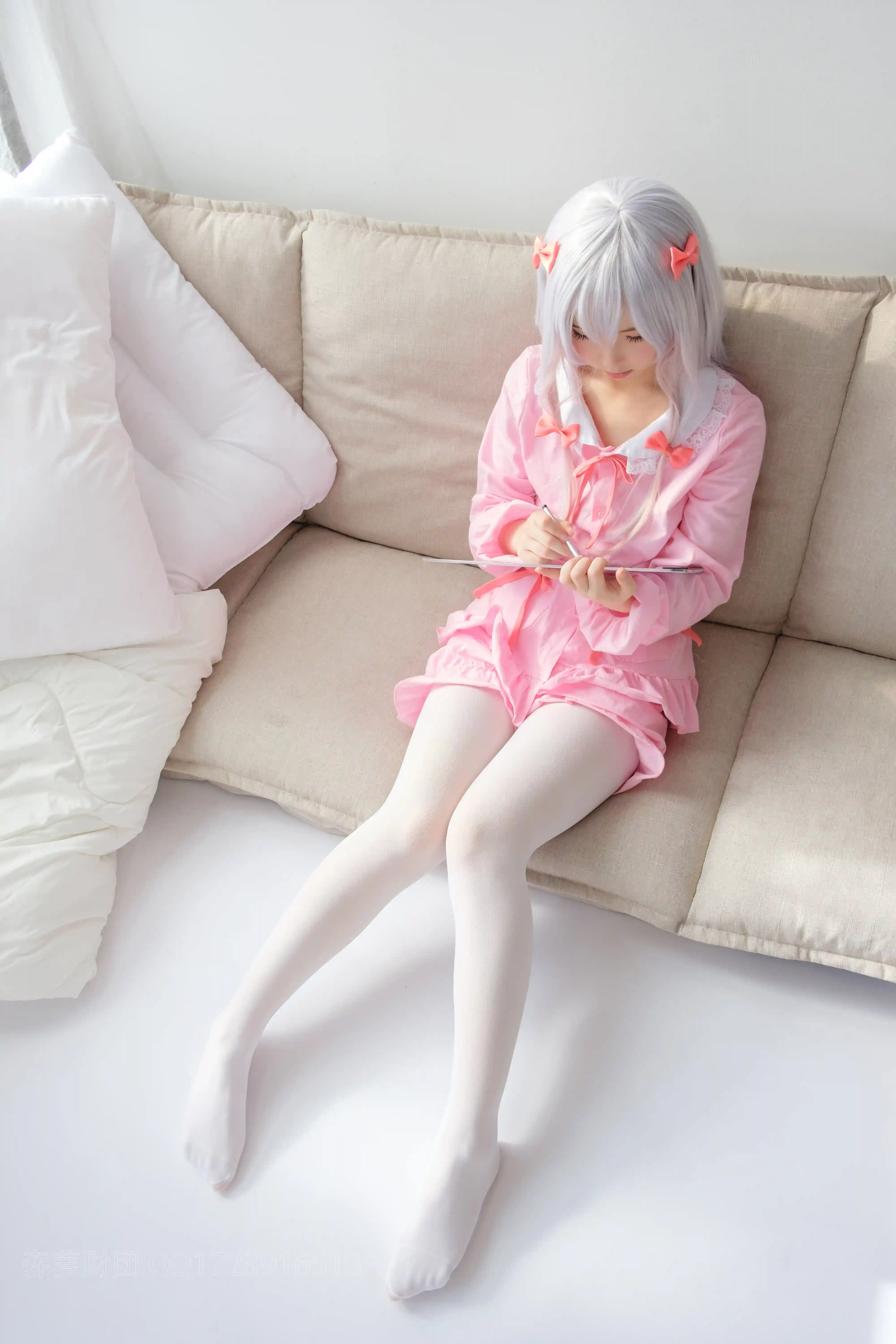 爱花写真 ALPHA-015 [102P-933M]森萝财团, 爱花写真, 白丝, 美腿, 美足
