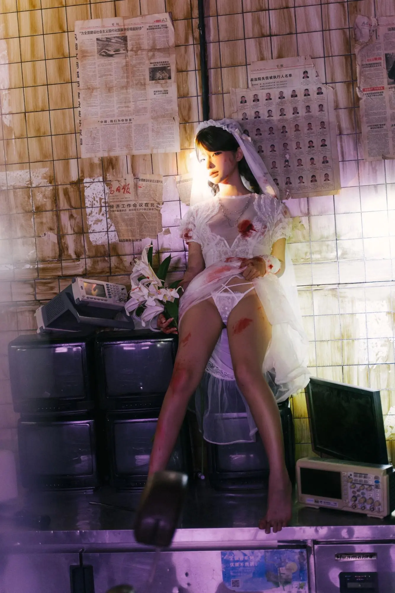 動漫博主蠢沫沫 - 廢墟新娘 (133P)