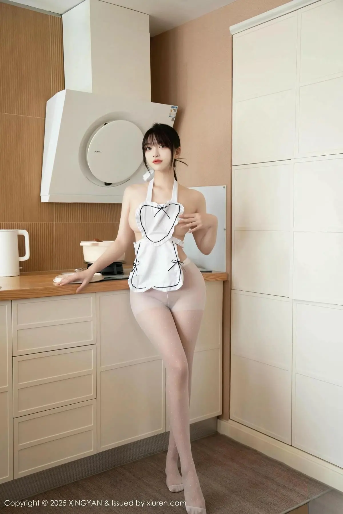 【XINGYAN星顏社】2025.04.30 Vol.342 白露lulu 白色圍裙 完整版無水印寫真【69P】
