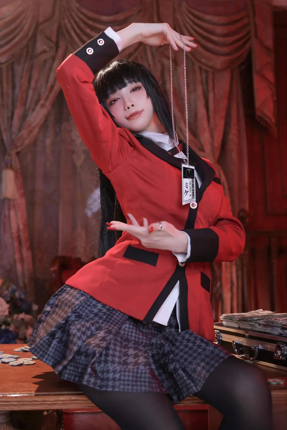 水淼Aqua《狂賭之淵-蛇喰夢子》神還原火辣身材魅力爆棚 (68P)