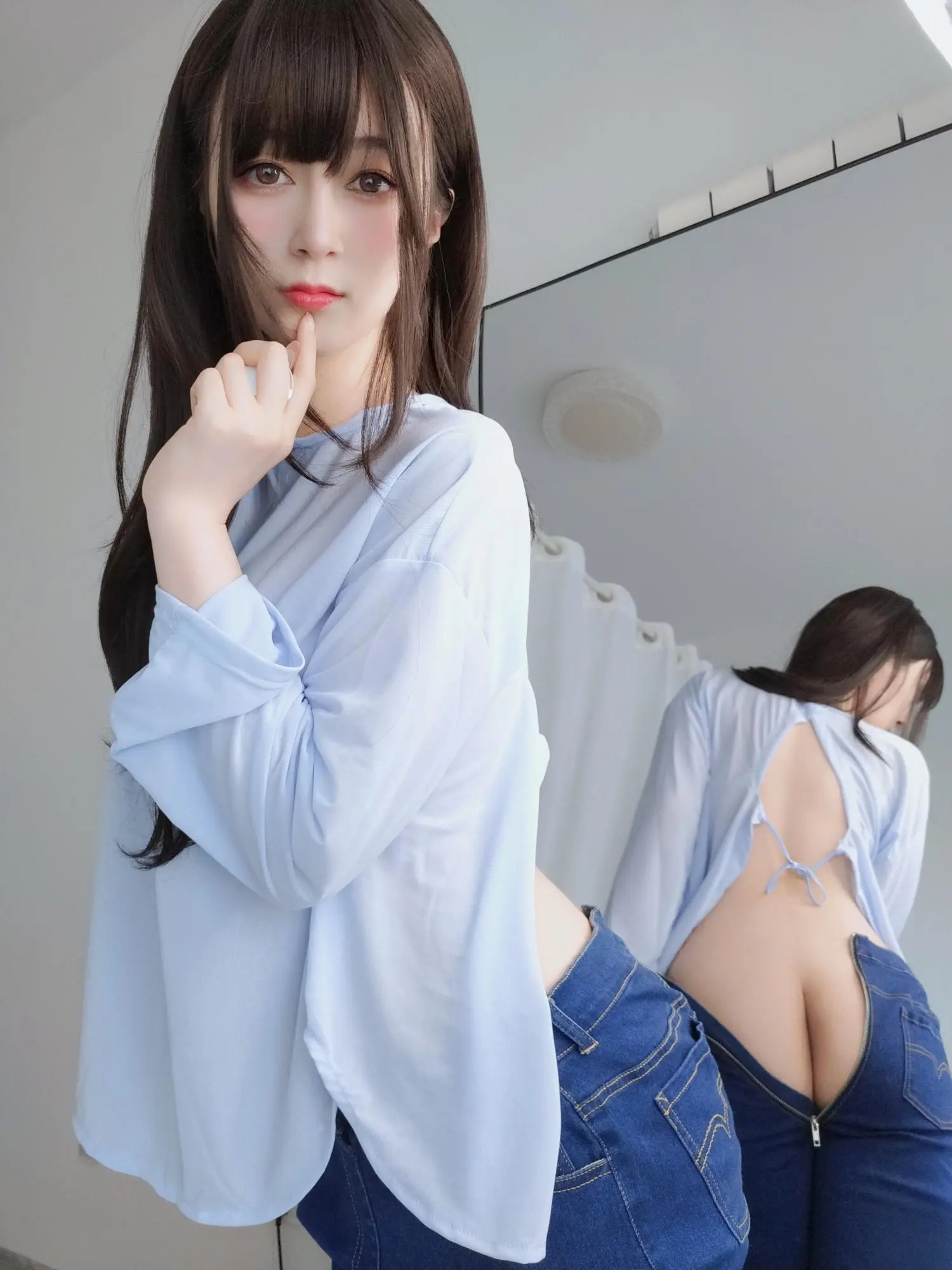 白銀81《吉他妹妹》誘人蜜桃臀忍不住多看一眼 (31P)