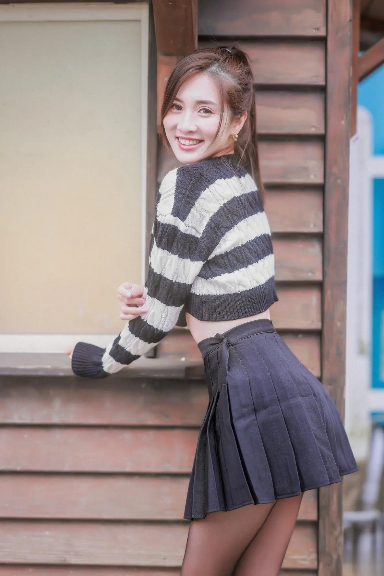 【網路收集】台灣美腿女郎-張鈞 陽光美女外拍 (九) (69P)