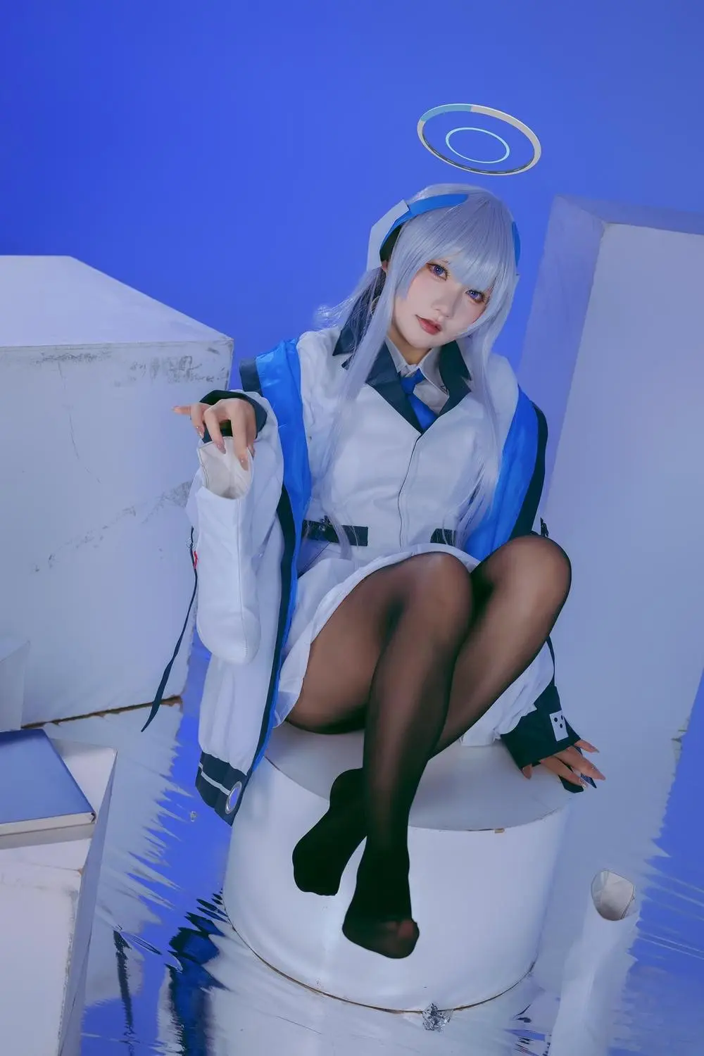 【網路收集系列】是一隻熊仔嗎 (Shi yi zhixiong zi ma) cosplay Ushio Noa - Blue Archive【100P】