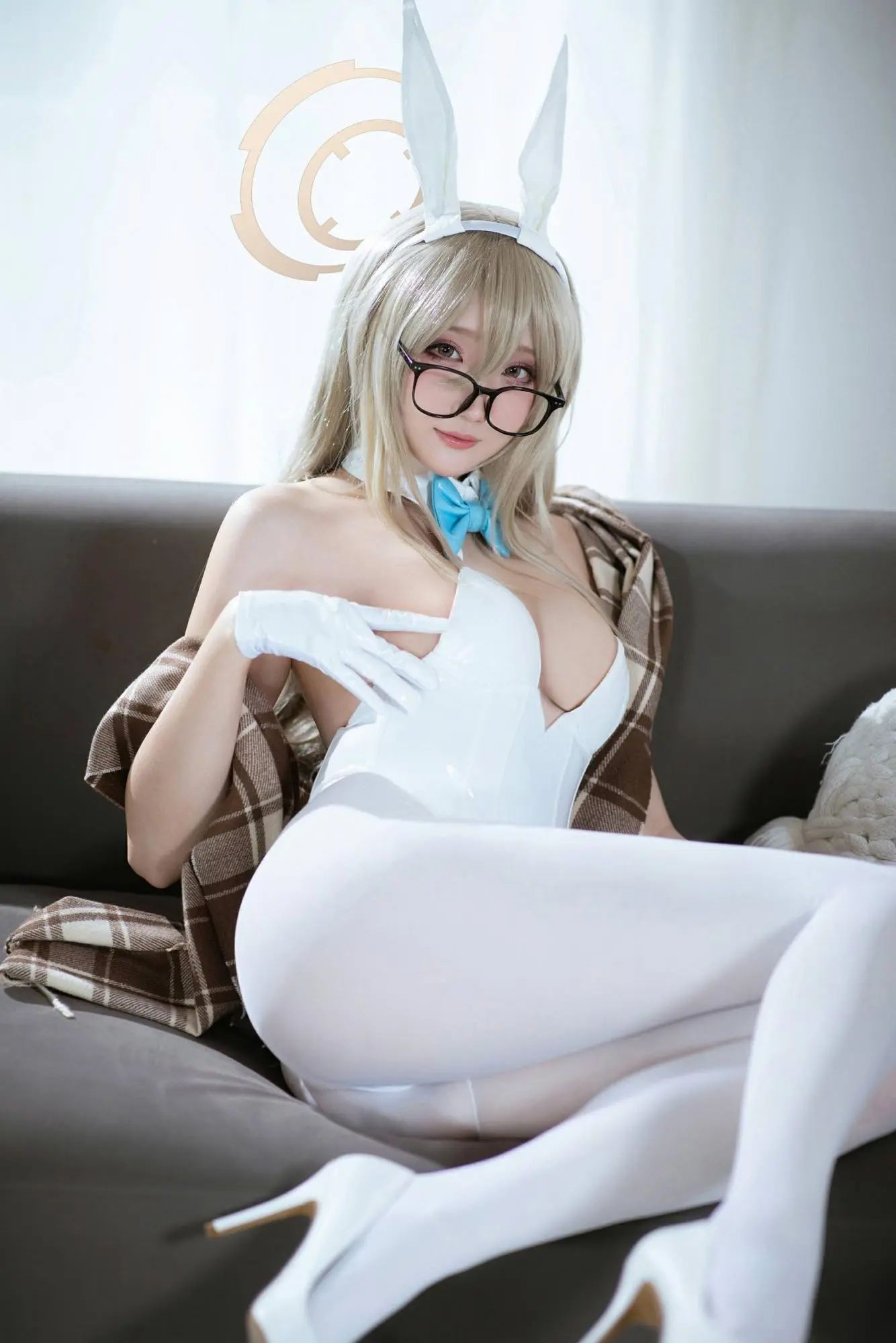 【網路收集系列】福利姬 葵葵&瓜希醬《 BA雙人兔女郎 》VIP福利帖全【96P】