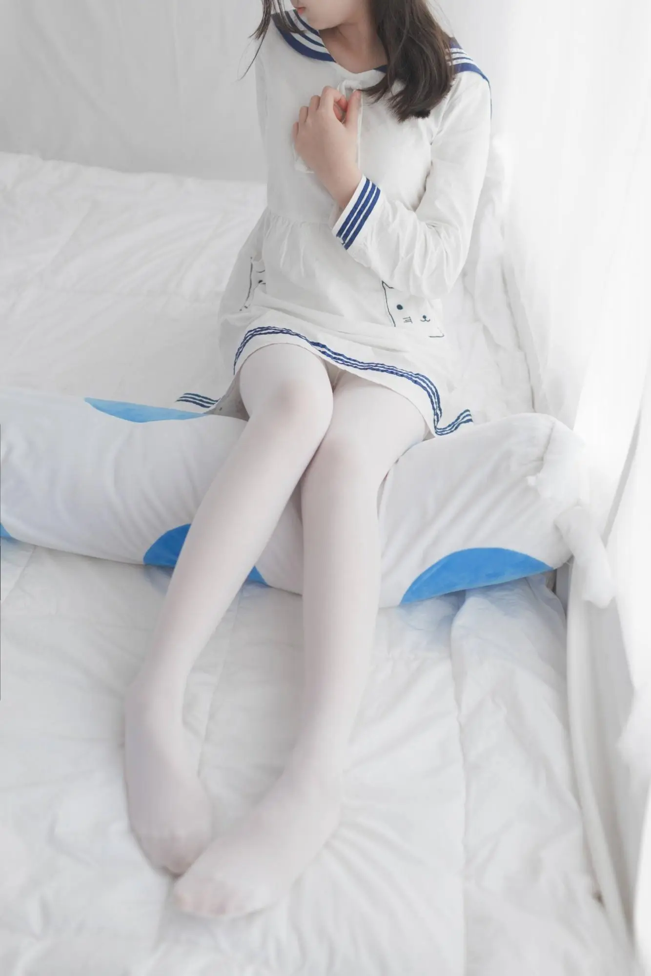 【網路蒐集】少女秩序寫真 VOL.009 白絲水手裙【32P】
