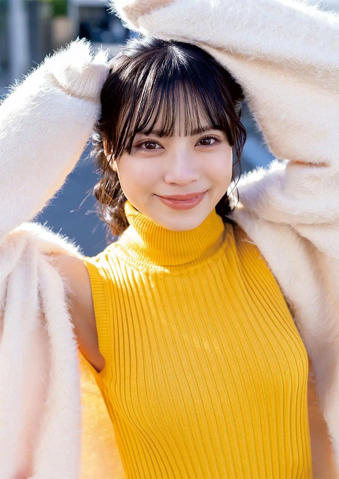 [隅野和奏] 雪白雙峰超迷人！給你滿滿的能量 (8P)