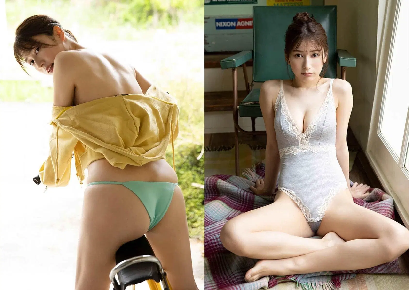 [雪平莉左] 冷豔美女有腿有胸實在太完美啦 (9P)