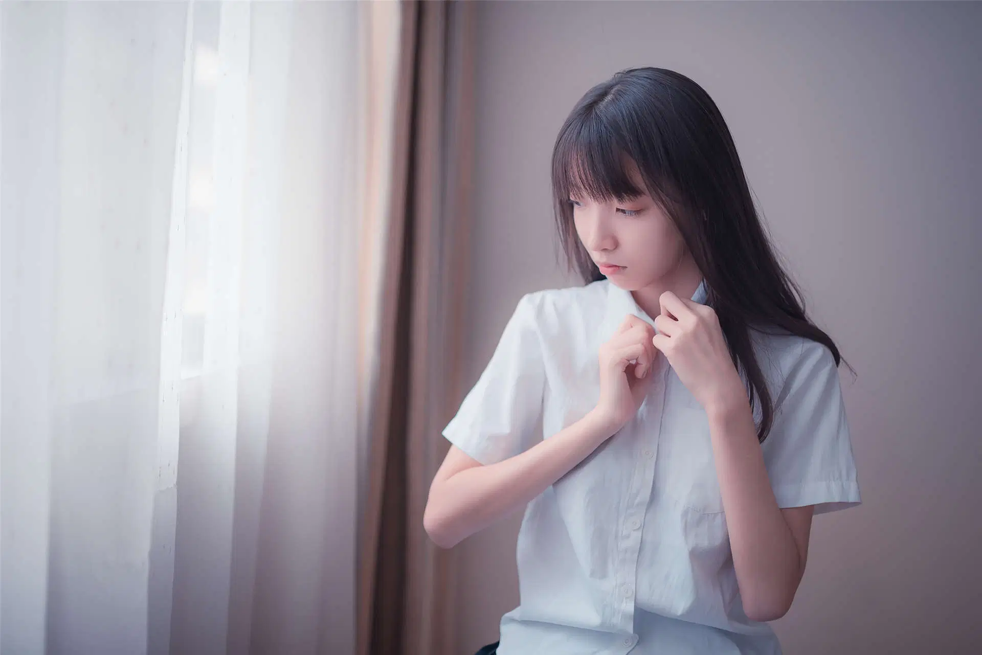 风之领域 VOL.04 室内JK白丝学妹 [44P]