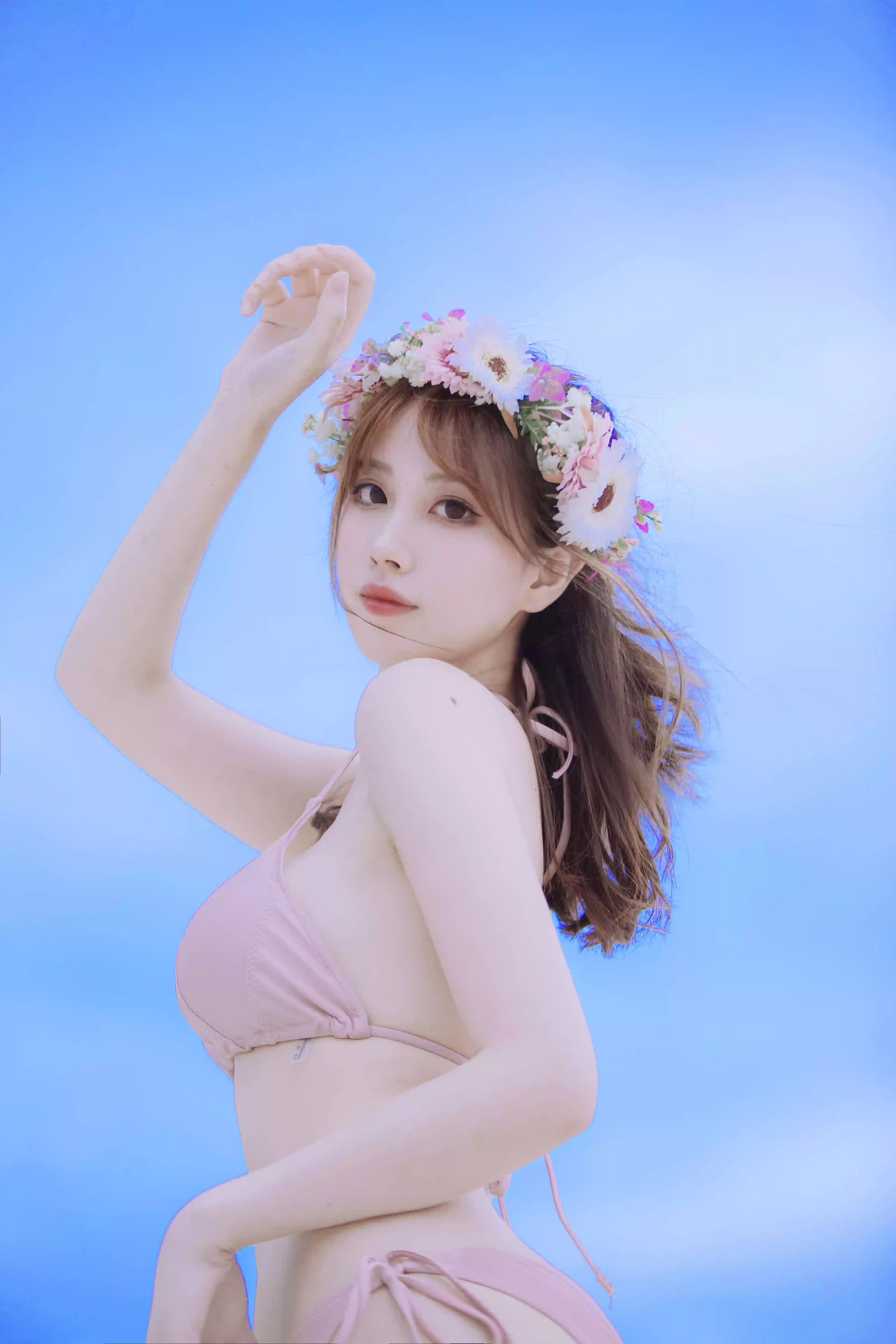 栗子私房 VOL.0064 白桃汽水 【42P】