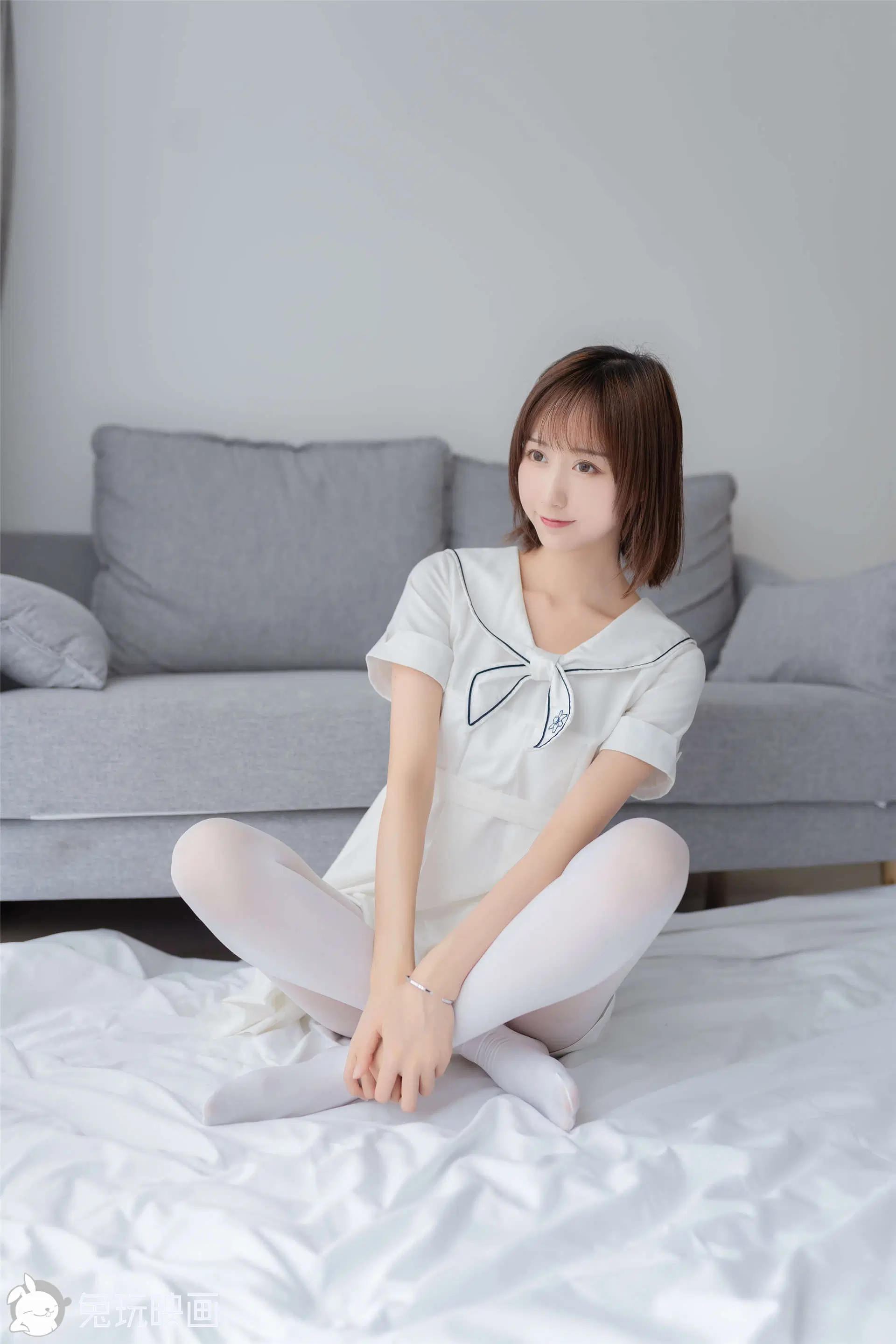 兔玩映画 VOL.017 纯情白裙[40P]