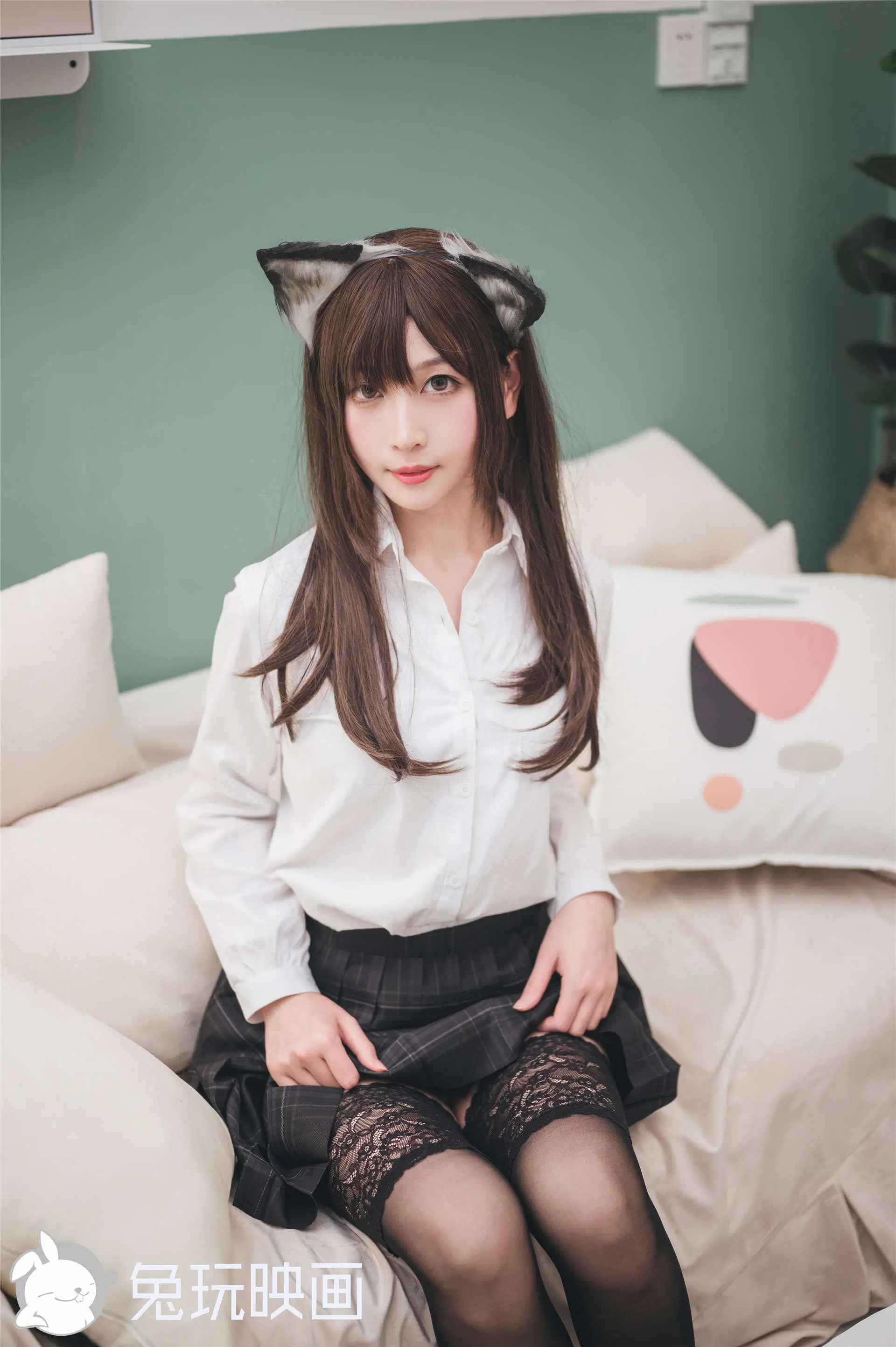 兔玩映画 VOL.020 猫耳学姐 [42P]