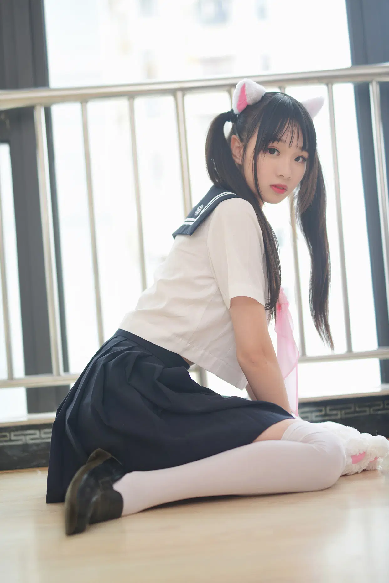 兔玩映画 VOL.028 水手服的喵喵酱 [50P]