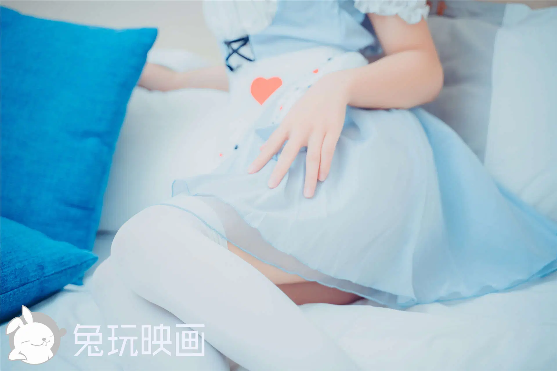 兔玩映画 VOL.041 蓝色女仆 [40P]