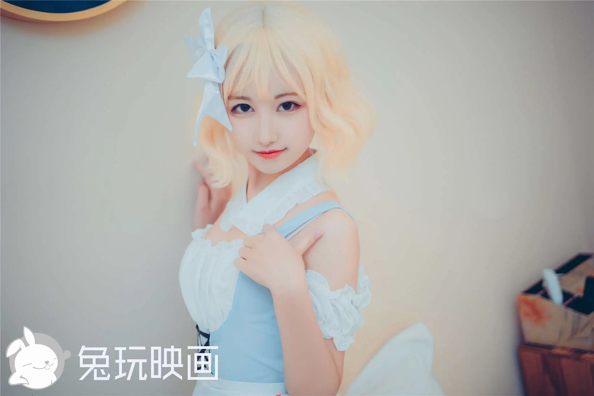 兔玩映画 VOL.041 蓝色女仆 [40P]