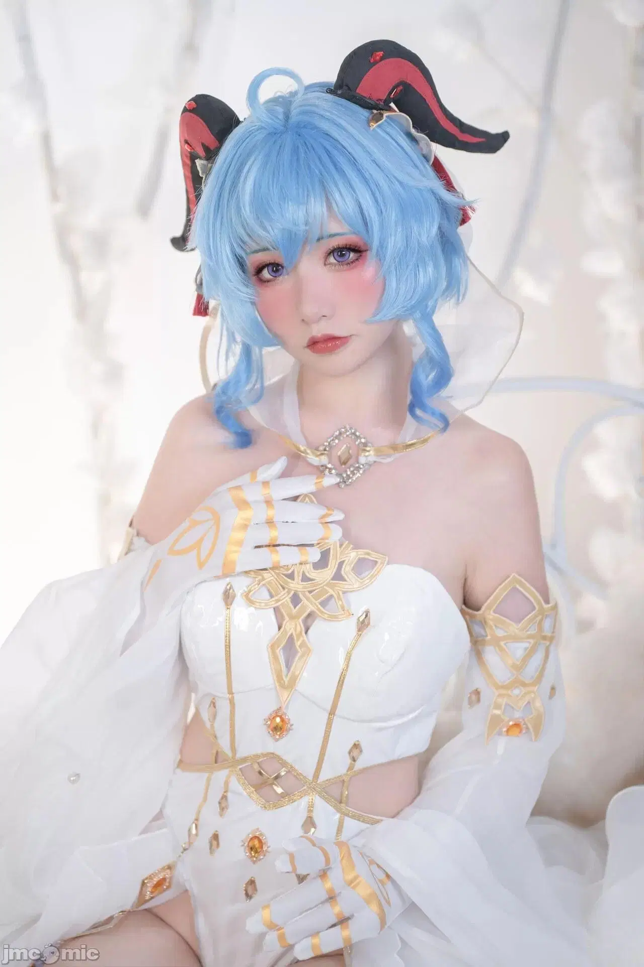 爆機少女喵小吉雲燒 &ndash; 原神花嫁：優菈甘雨 &ndash;&ndash; 清涼寫真 &ndash; (43P)