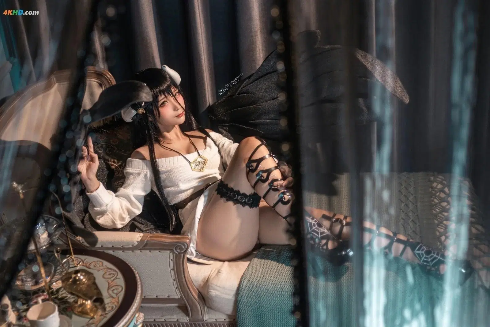 Coser@蠢沫沫 (chunmomo) Vol.095 雅兒貝德毛衣 (40P