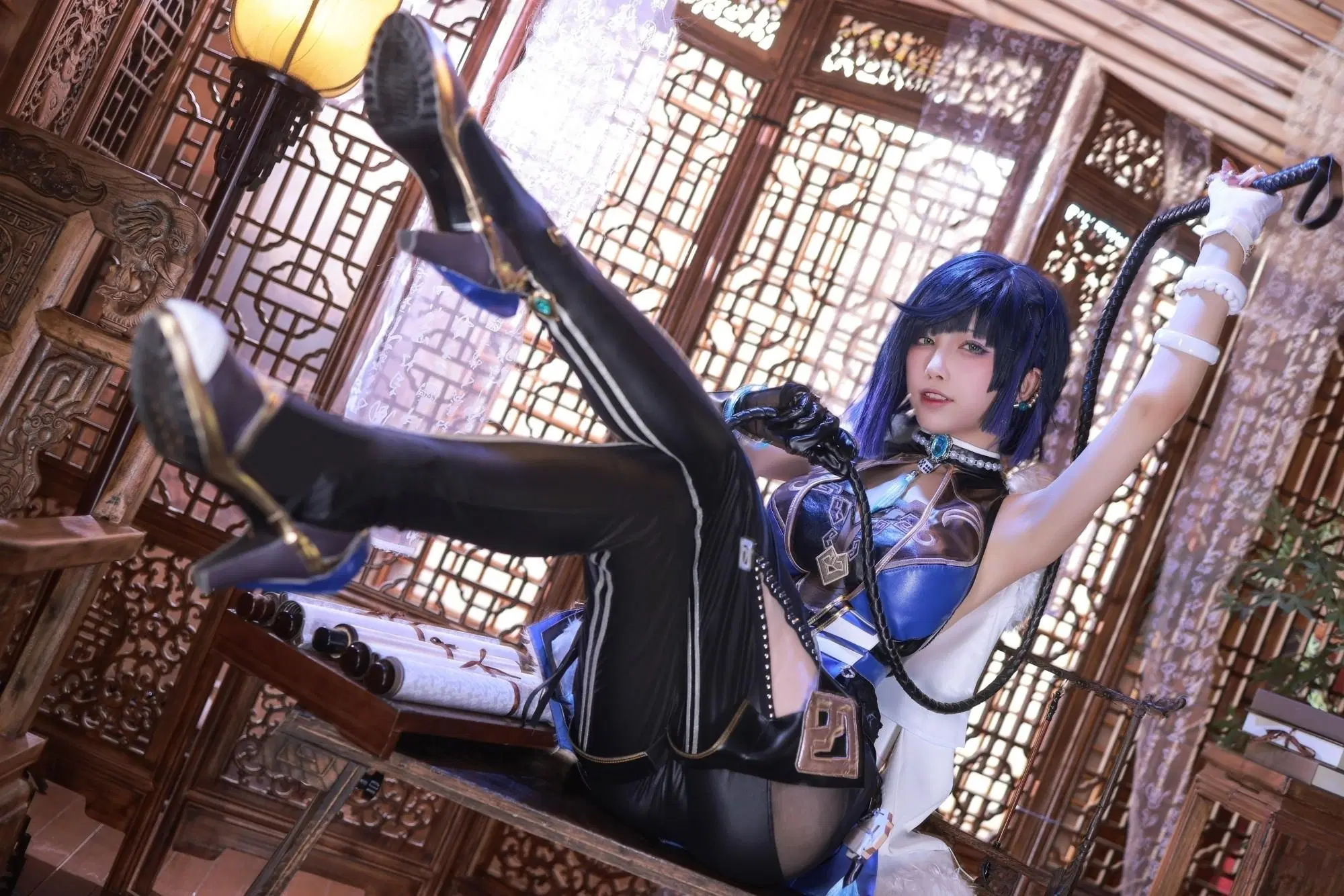 水淼Aqua《原神-夜蘭》神還原東方美人氣息 (31P) [