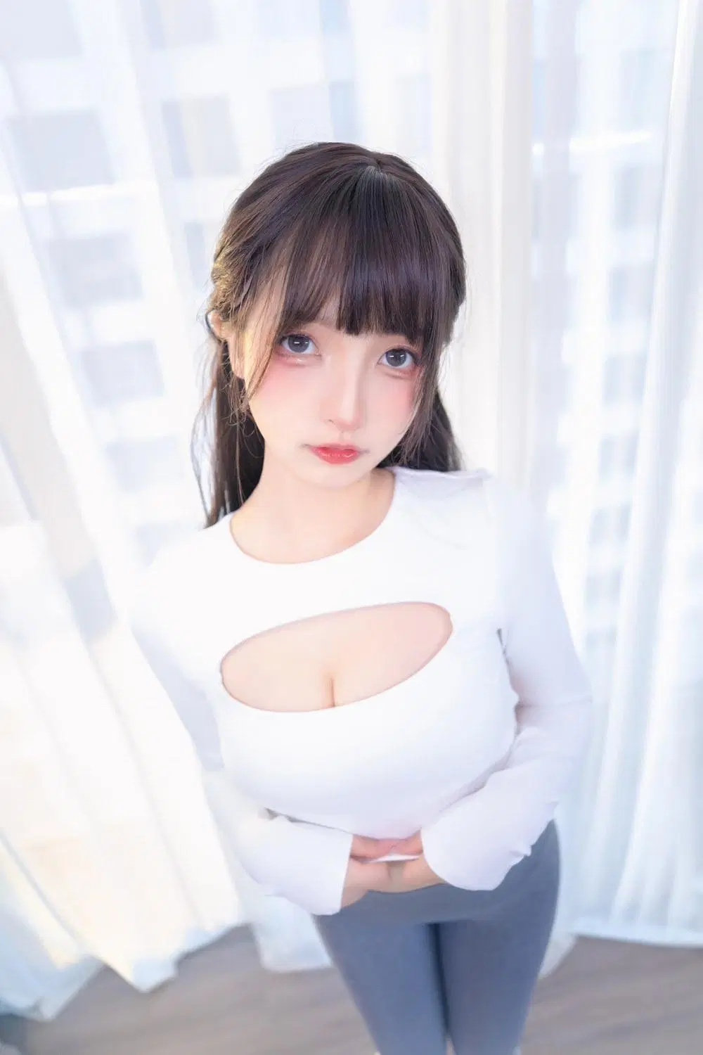 神楽坂真冬《瑜珈服裝4》美胸翹臀最具破壞性 (75P)
