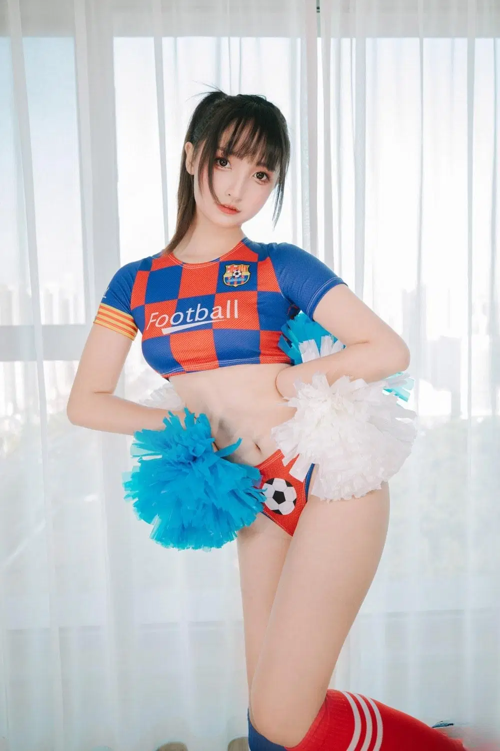 神楽坂真冬《啦啦隊御姐》性感丁字褲最具破壞力 (28P