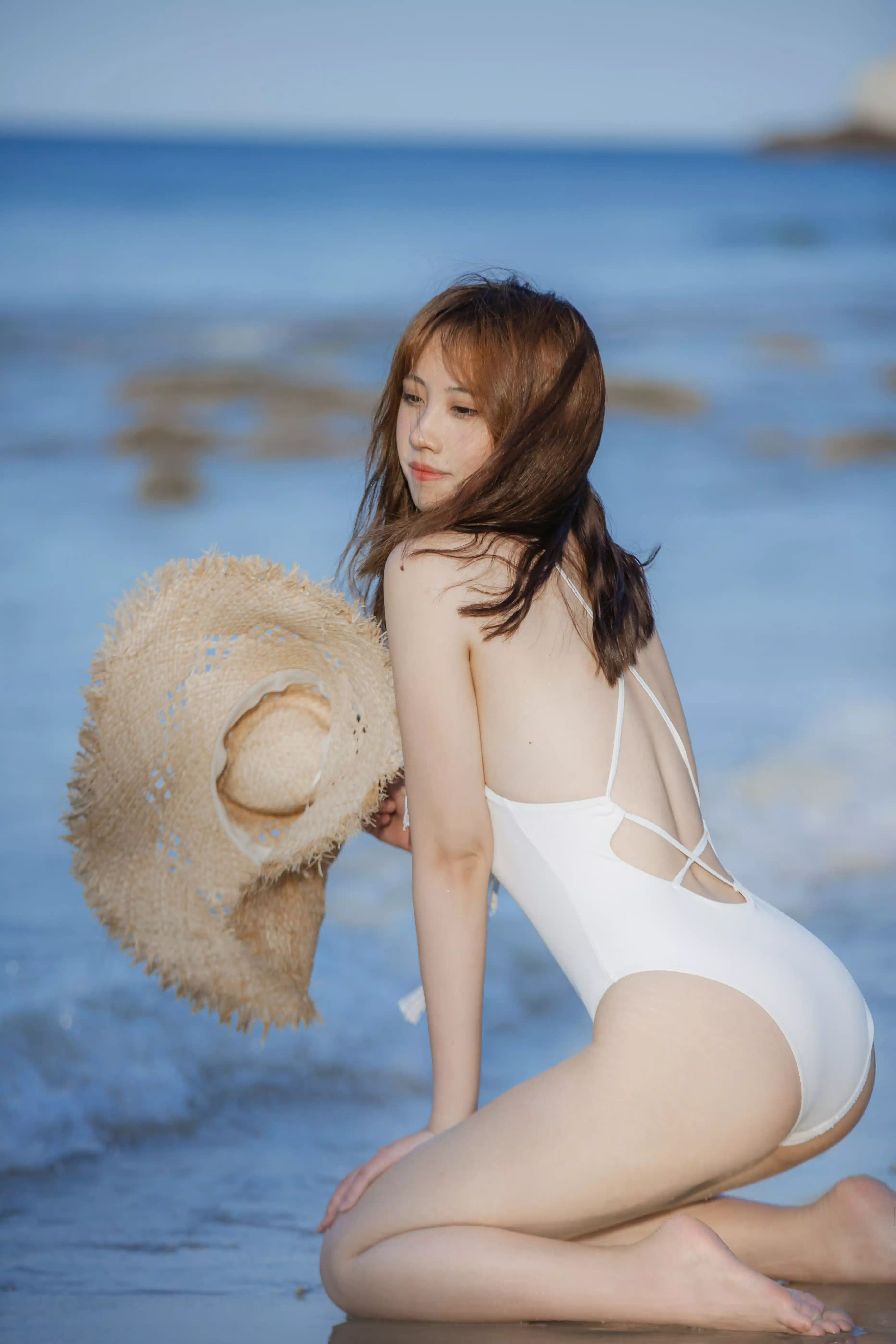 海边逆光下的红发少女[38P]