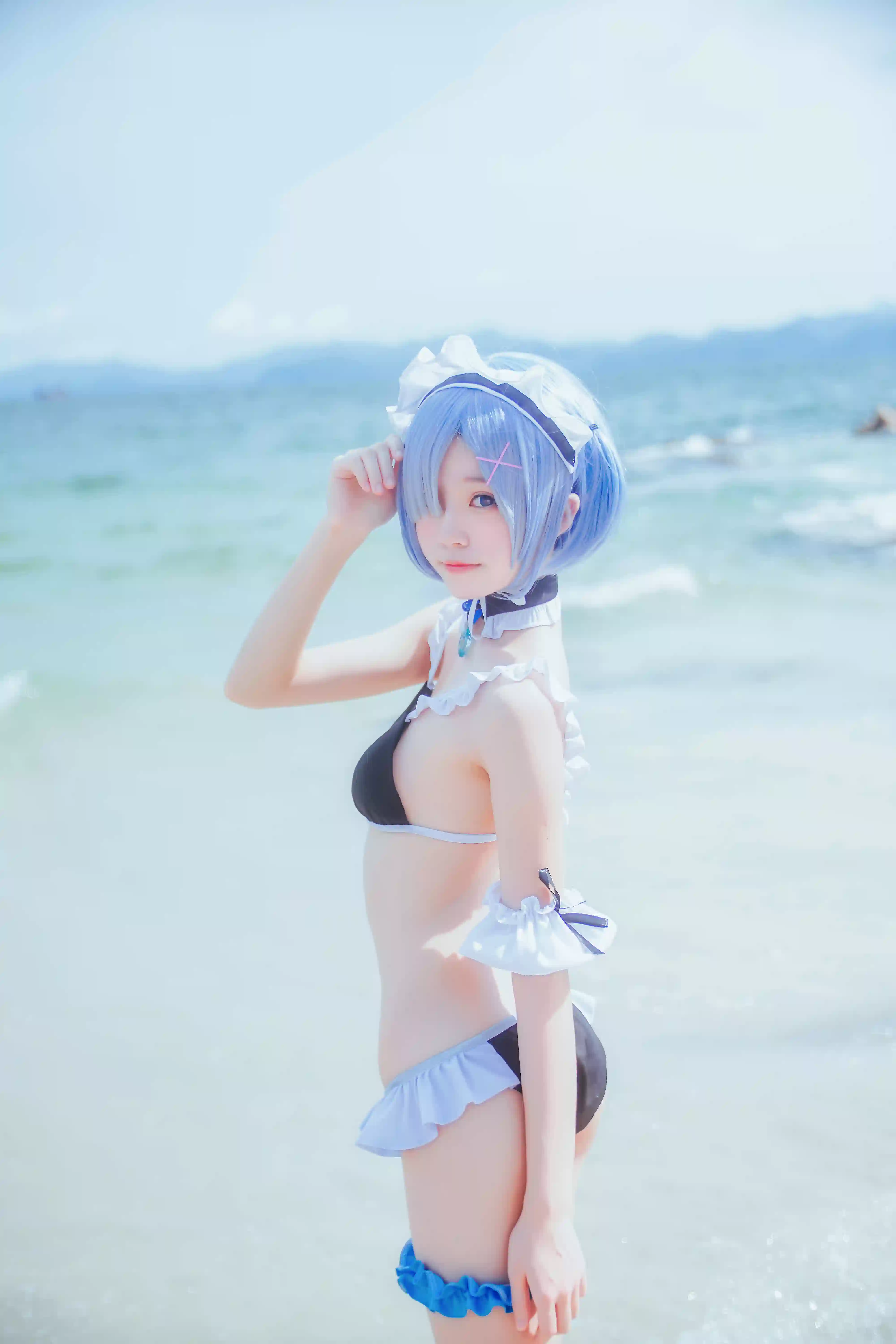 海边泳装雷姆[48P]