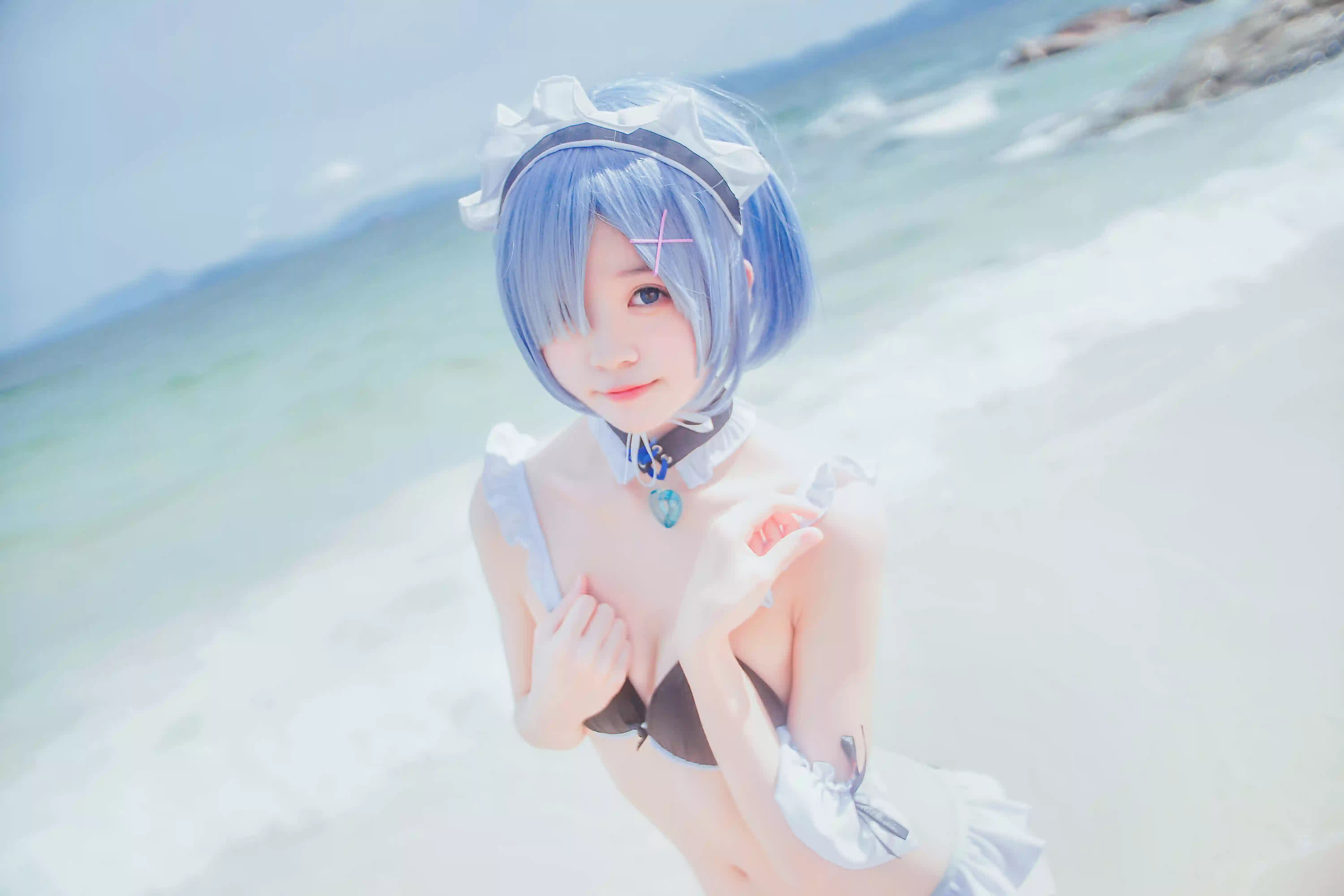 海边泳装雷姆[48P]