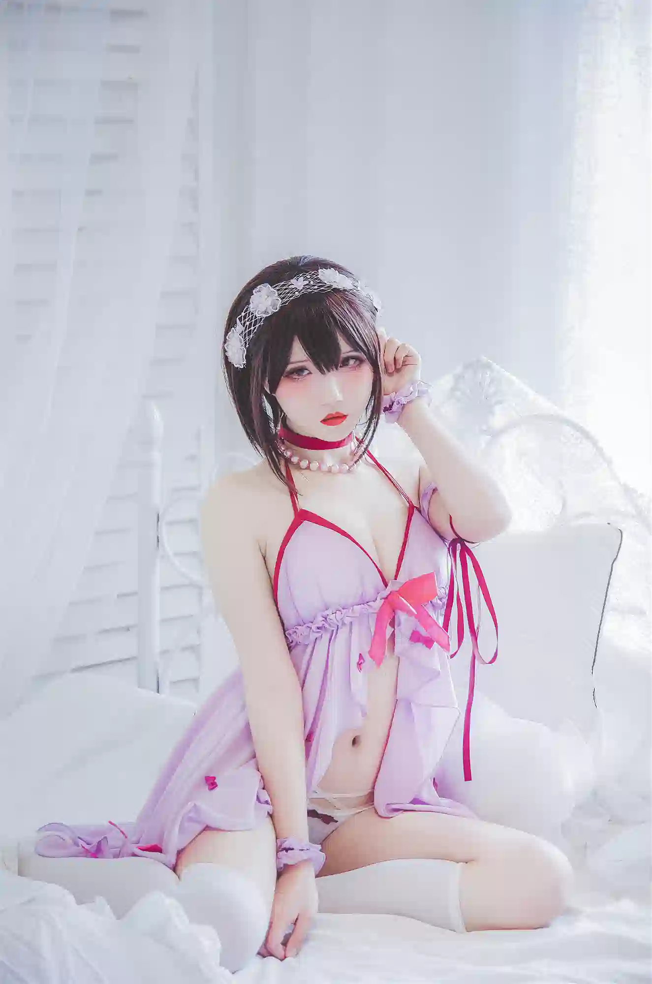 阿薰kaOri NO.003 加藤惠睡衣 [15P-57MB]