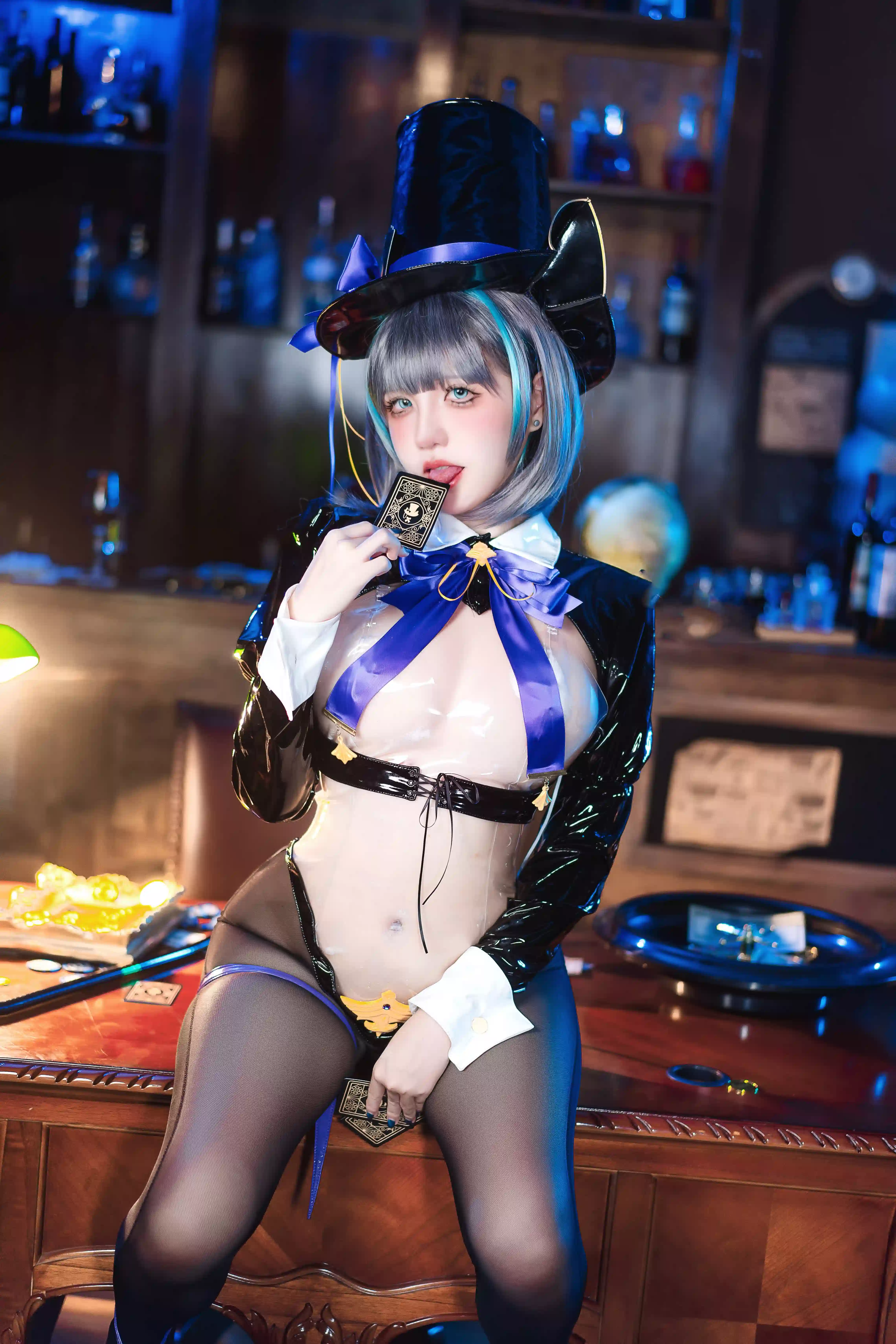 阿薰kaOri NO.040 柴郡魔术师[83P 13V 1.45G]