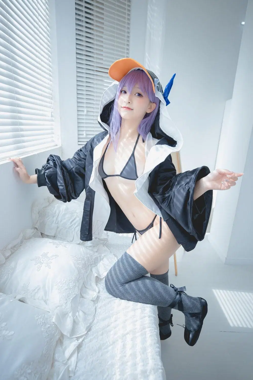 神楽坂真冬《FGO-泳裝莉莉絲》神還原軟萌形象 (75P)_9024763